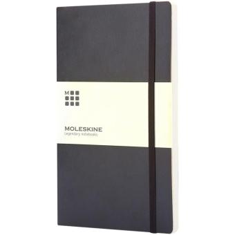 Moleskine Classic L soft cover notebook - plain Black