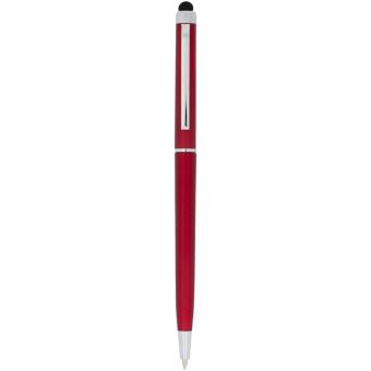 Valeria ABS ballpoint pen with stylus Red
