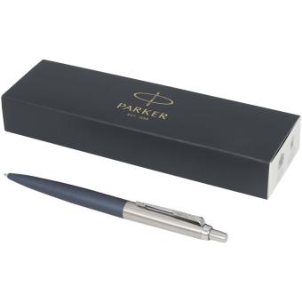 Parker Jotter XL matt mit Kugelschreiber mit Chromverzierung (blaue Mine) Blau