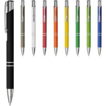 Moneta soft touch ballpoint pen (black ink) 