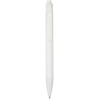 Terra Kugelschreiber aus PLA Weiß