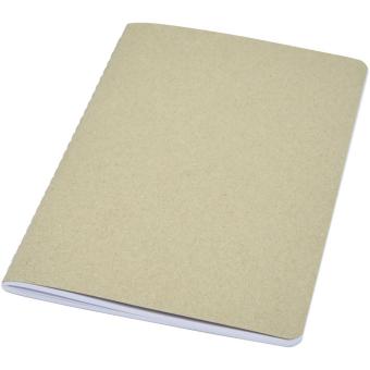Gianna recycled cardboard notebook Nature