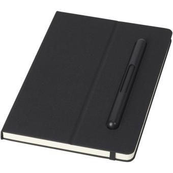 Skribo ballpoint pen and notebook set Black