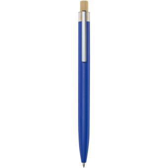 Nooshin recycled aluminium ballpoint pen (blue ink) Aztec blue