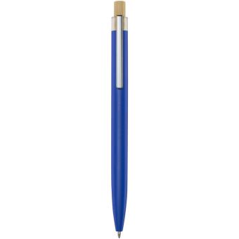 Nooshin recycled aluminium ballpoint pen Aztec blue