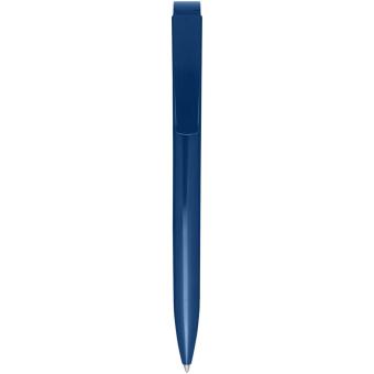 Lucia recycled plastic ballpoint pen (blue ink) Aztec blue