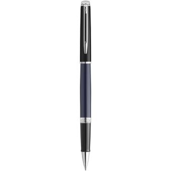 Waterman Hemisphere Color-Block Tintenroller mit Palladiumbeschichtung (schwarze Mine), blau Blau,schwarz