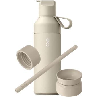 Ocean Bottle 500 ml 3-in-1 gift set Sandstone