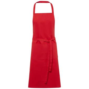 Orissa 200 g/m² GOTS organic cotton apron Red