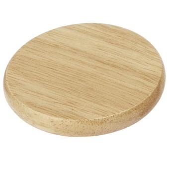 Scoll wooden coaster with bottle opener Nature