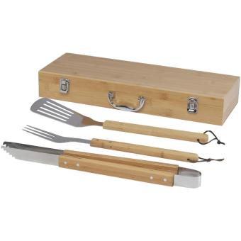 Assadus 3-piece BBQ set Nature