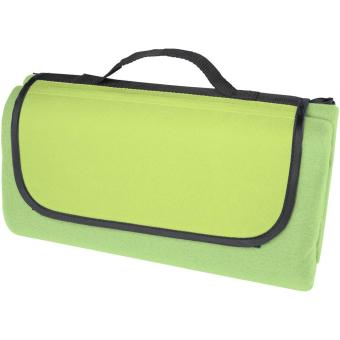 Salvie recycled plastic picnic blanket Mid Green
