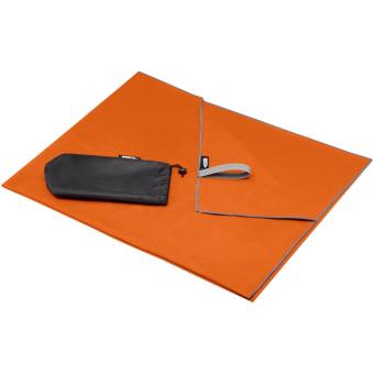Pieter ultraleichtes und schnell trocknendes GRS Handtuch 100 × 180 cm Orange
