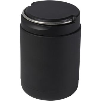 Doveron 500 ml recycled stainless steel insulated lunch pot Black