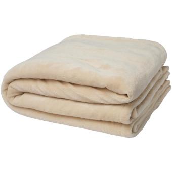 Ashen GRS recycled sherpa blanket Oatmeal
