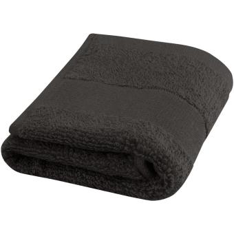 Sophia 450 g/m² cotton towel 30x50 cm Anthracite