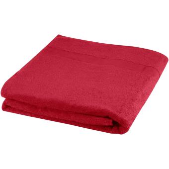 Evelyn 450 g/m² cotton towel 100x180 cm Red