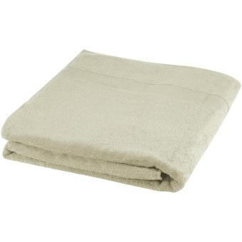Evelyn 450 g/m² cotton towel 100x180 cm Light grey