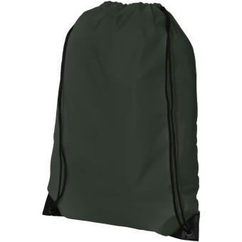 Oriole premium drawstring bag 5L Forest green
