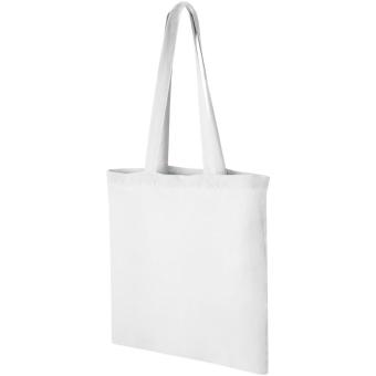 Carolina 100 g/m² cotton tote bag 7L White