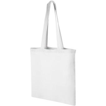 Carolina 100 g/m² Baumwoll Tragetasche 7L Weiß
