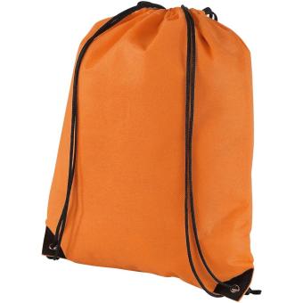 Evergreen non-woven drawstring bag 5L Orange