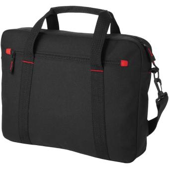 Vancouver 15,4" Laptop-Konferenztasche 6L Schwarz/rot