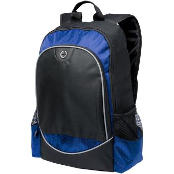 Benton 15" laptop backpack 15L Black royal blue