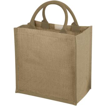 Chennai Jute Tragetasche 16L Natur