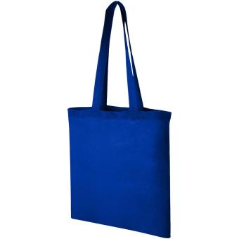 Madras 140 g/m² cotton tote bag 7L Dark blue