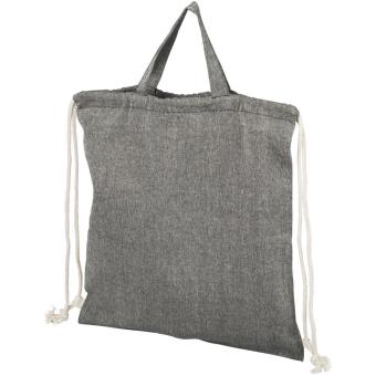 Pheebs 150 g/m² recycled drawstring bag 6L Smoke