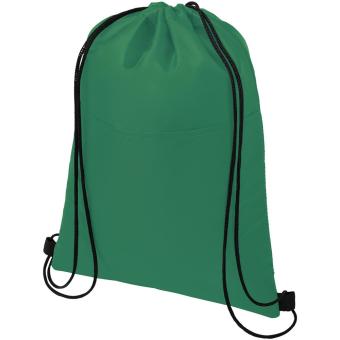 Oriole 12-can drawstring cooler bag 5L Green
