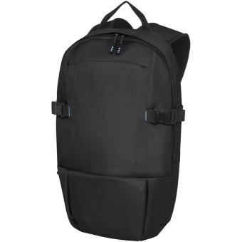 Baikal 15" GRS RPET laptop backpack 8L Black