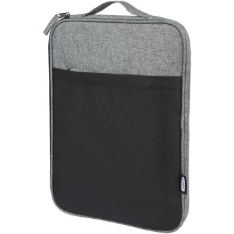 Reclaim 14" GRS recycled two-tone laptop sleeve 2.5L Black/gray