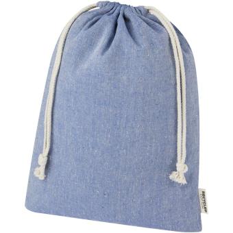 Pheebs 150 g/m² GRS recycled cotton gift bag large 4L Taupe