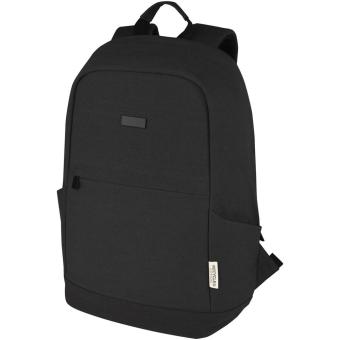 Joey 15.6" GRS recycled canvas anti-theft laptop backpack 18L 