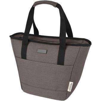 Joey GRS-recycelte Canvas Lunch Kühltasche 6 L für 9 Dosen Grau