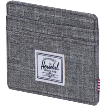 Herschel Charlie recycled RFID card holder Heather smoke