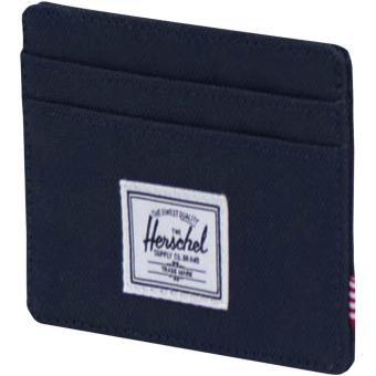 Herschel Charlie Kartenhalter aus recyceltem RFID Navy