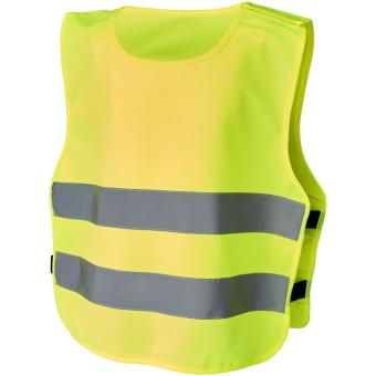 RFX™ Marie XS safety vest with hook&loop for kids age 7-12 Neon yellow