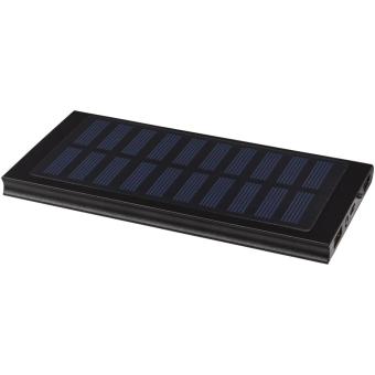 Stellar 8000 mAh Solar Powerbank Schwarz