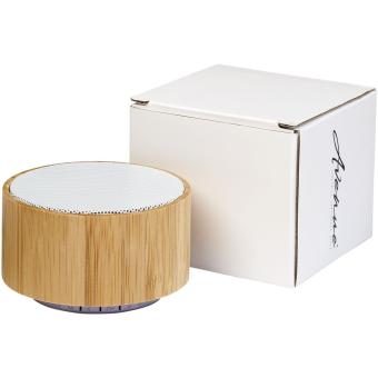 Cosmos bamboo Bluetooth® speaker, nature Nature,white