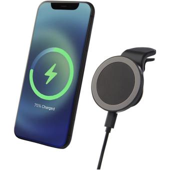 Magclick 10W wireless magnetic car charger Black