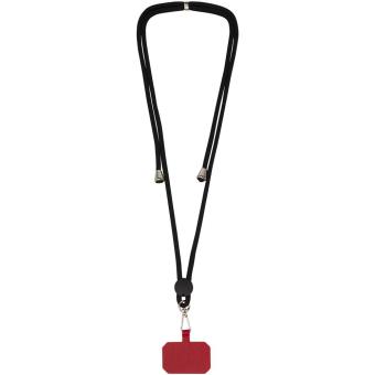 Kubi phone lanyard Red