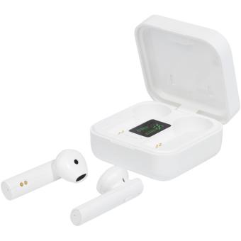 Tayo solar charging TWS earbuds White