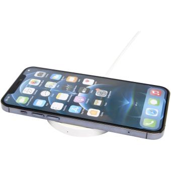 Freal 15W recycled plastic wireless charging pad White