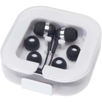 Dofida wired Type-C earbuds with recycled plastic storage box Black