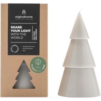 Originalhome Xmas tree candle - L Light grey