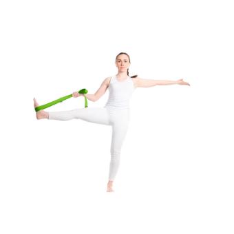 Virabha RPET yoga strap Green