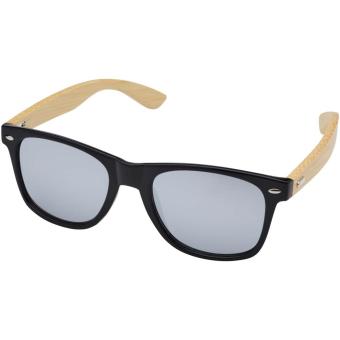 Hue Sonnenbrille mit Bambusbügeln Silber